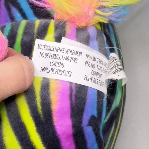 Squishmallows Safiyah the Zebra 8-Inch Plush - Picture 7 of 9